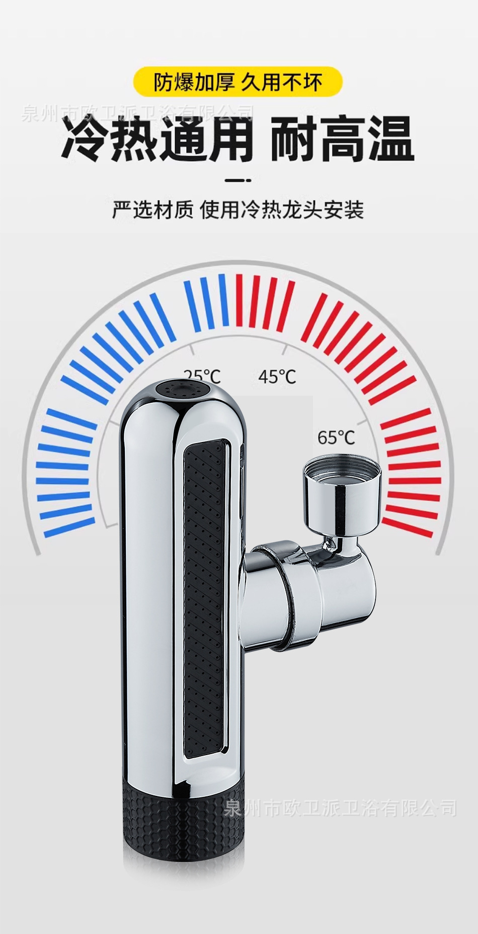 Cross-border kitchen faucet extender, splash-proof wonder, sink, universal rotatable faucet, pressure-increasing showerhead with six Settings undefined
