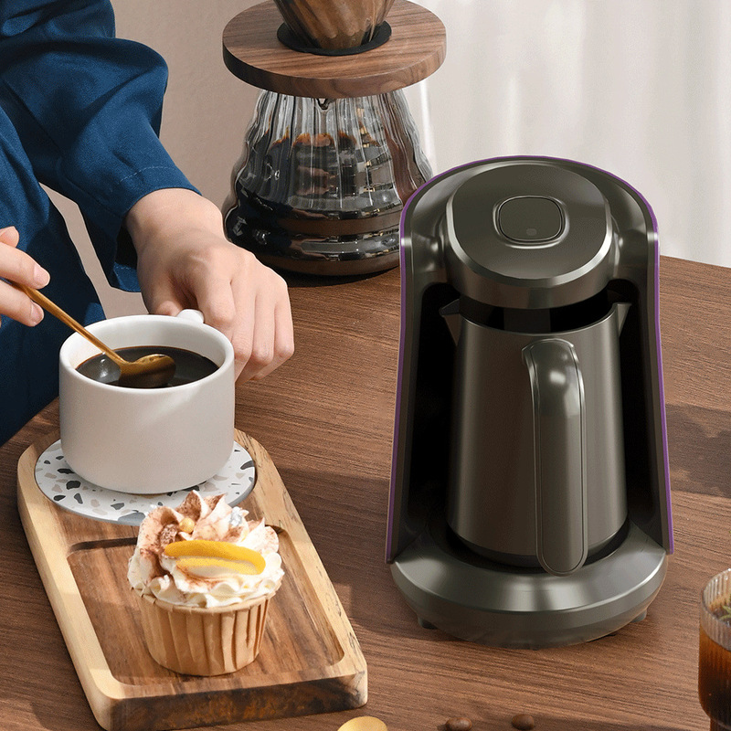 Turkish Coffee Pot Cross-Border Home Heated Coffee Cup Turkish Coffee Pot Portable Coffee Machine