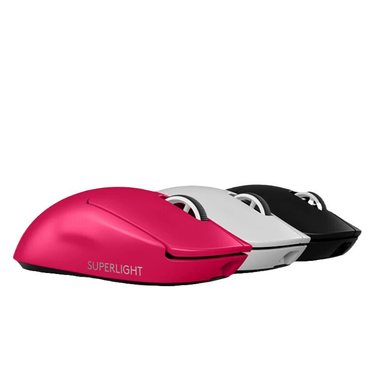 Беспроводная игровая мышь Logitech GPRO X SUPERLIGHT 2DEX GPW4 Hawkeye черно-белая розовая Suzaku розовая