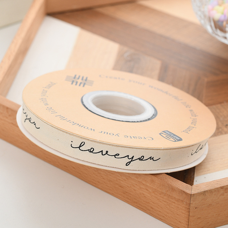 04 Escritura a mano Te amo i;1.3cm * 30Y(27 m)