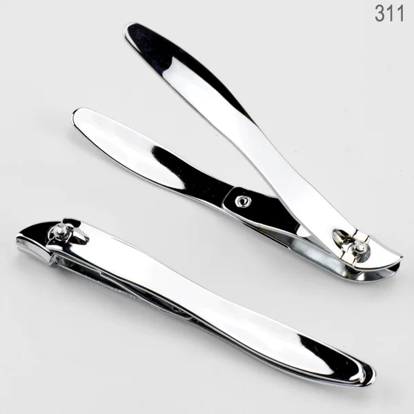 Manufacturer Wholesale 311 Oblique Nail Clippers Carbon Steel Oblique Mouth Manicure Tools Dead Skin Scissors Supermarket Duckbill Nail Clippers