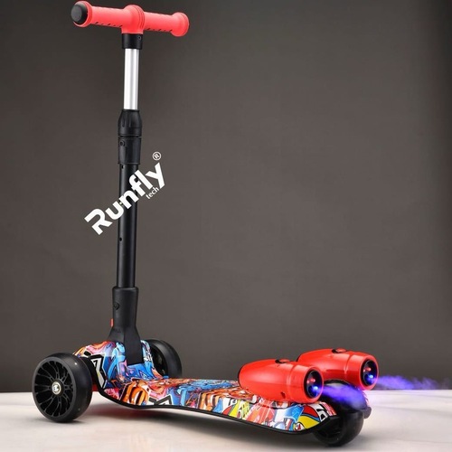 Export Supply Yiwu Trade Company Children's Three-Wheel Spray Scooter Kids Scooter 