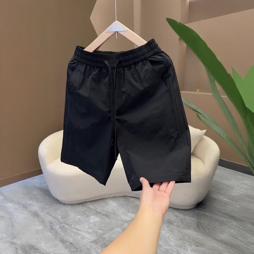 2025 Summer New Versatile Breathable Cooling Quick-Drying Five-Pocket Shorts for Men Solid Color Sports Casual Shorts Couple's Style
