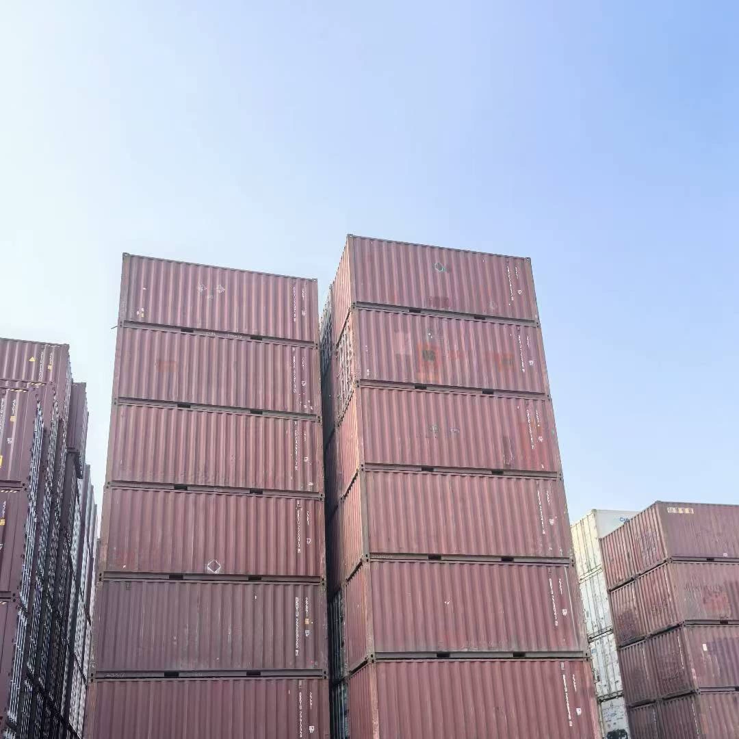 Шанхай продает морские контейнеры, Экспорт контейнерных заказов, подержанные 20GP40GP цена контейнера