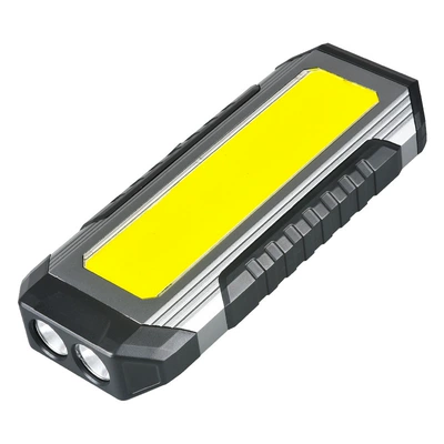 Cob Multifunctional Work Flashlight with Magnet, Led Strong Light, Ultra-Bright Inspection Light, Car Repair Rechargeable Lighting (UV fənərlər) - default