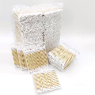 7.3cm Pointed Cotton Swabs for Tattooing, Beauty Sticks, Tattoo Care, Lip Tattooing, Double Anti-Slip