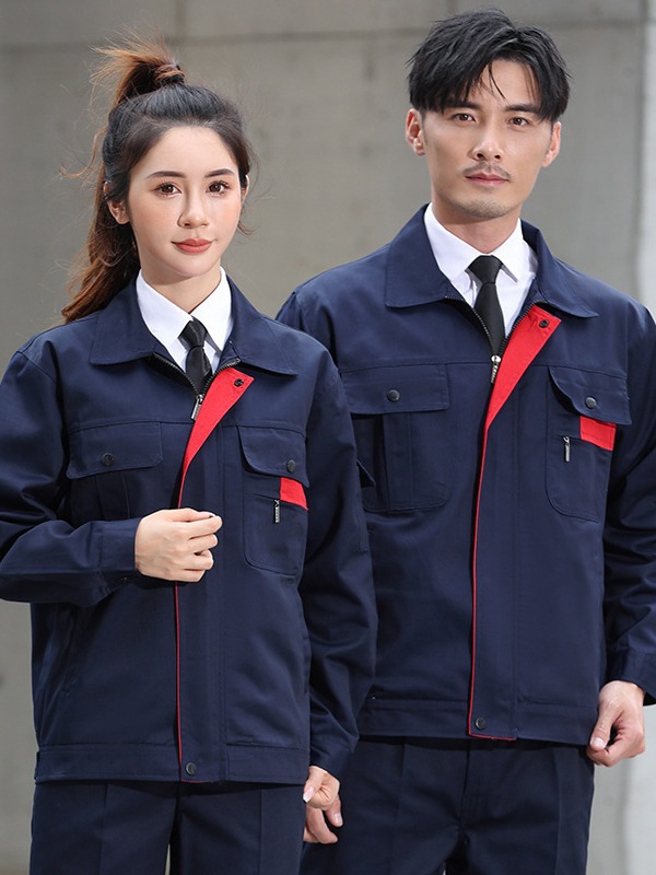 Trajes de trabajo de algodón masculino primavera y otoño grueso desgaste fábrica de ropa de protección laboral taller de soldadura personalizado