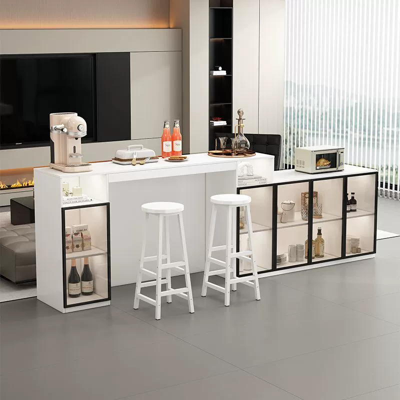 Барный стол, домашняя гостиная, столик со спинкой дивана, комбинация журнального столика, островной стол в европейском стиле, буфетный шкаф, элегантный
