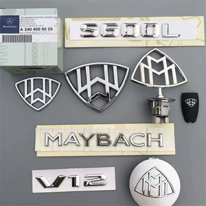 Maybach sükan, kapot, təkər, baqaj, yan, ön emblemləri