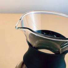 M204手冲咖啡壶套装不锈钢滤网玻璃家用手冲壶便携过滤滴漏式杯分