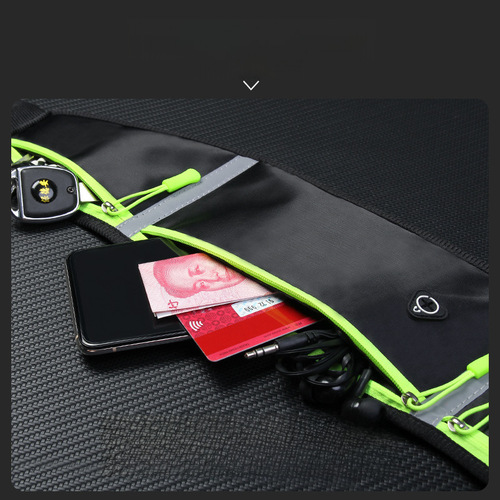 Outdoor sports waist bag, running waterproof waist bag, mobile phone bag for men and women, outdoor equipment waterproof invisible waist bag, new product