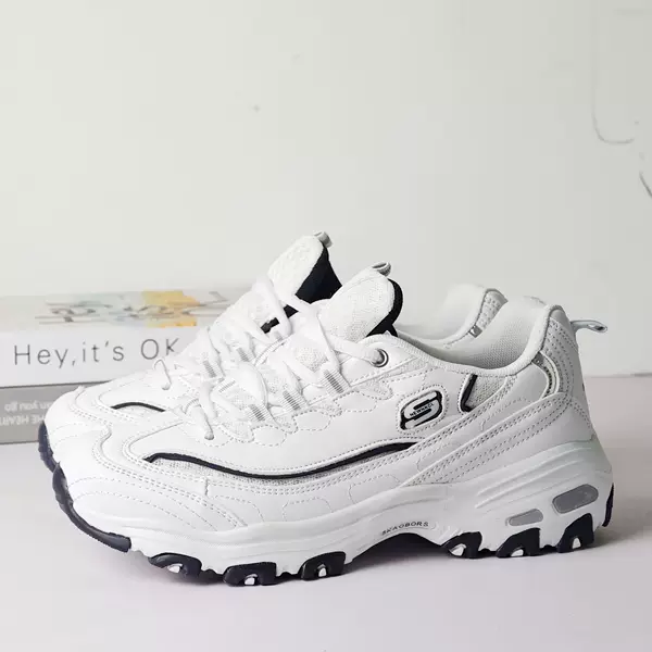 2026 Spring New Women's Shoes Mesh Women's Thick-Soled Cushioning Dad Shoes Casual Sports Shoes Retro Panda Shoes