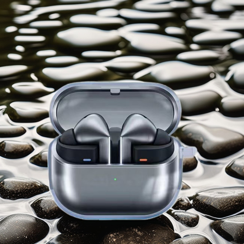 Aplicable para Samsung GalaxyBuds3pro cubierta de auriculares bluetooth TPU transparente material de caso suave a prueba de caídas