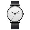 Calendar, fashionable quartz men's watch, simple and elegant design