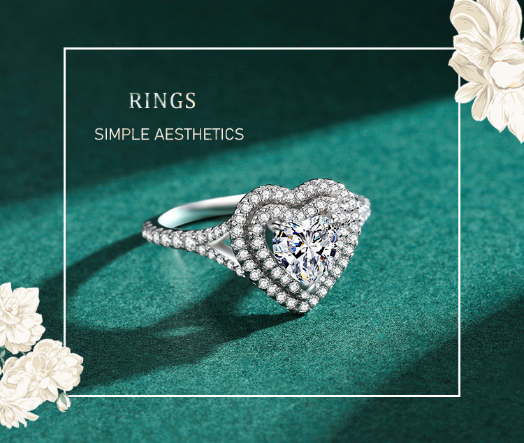 3g Weight 925 Sterling Silver Rings Elegant