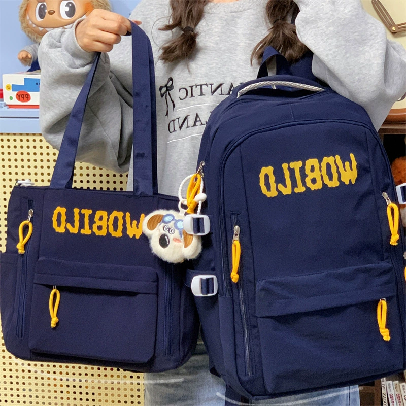 Brand universal capacious backpack, Korean style, worn on the shoulder