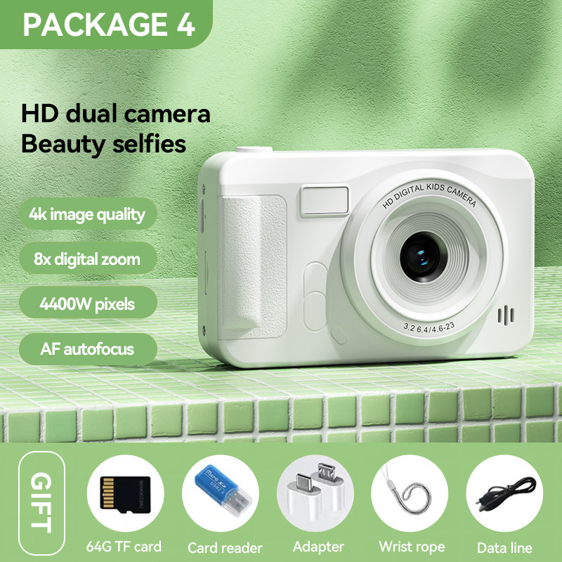 2024 越境新製品デジタルカメラ 2.4inch レトロカメラデュアルカメラ便利な CCD カードカメラ|undefined