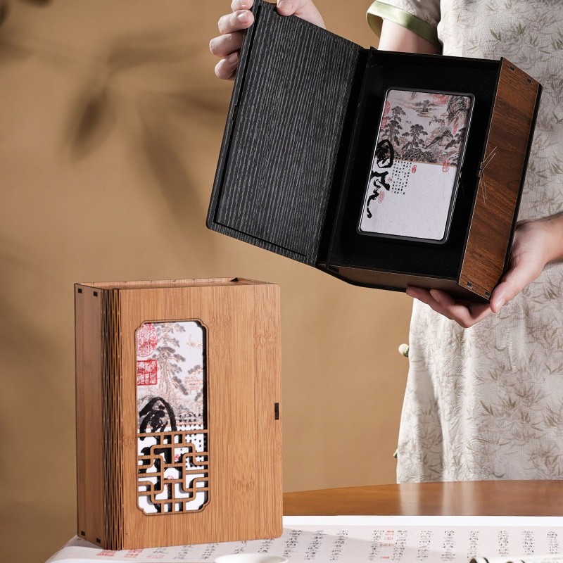 新款国风礼盒精致竹木茶叶包装多个款式可选一盒多用