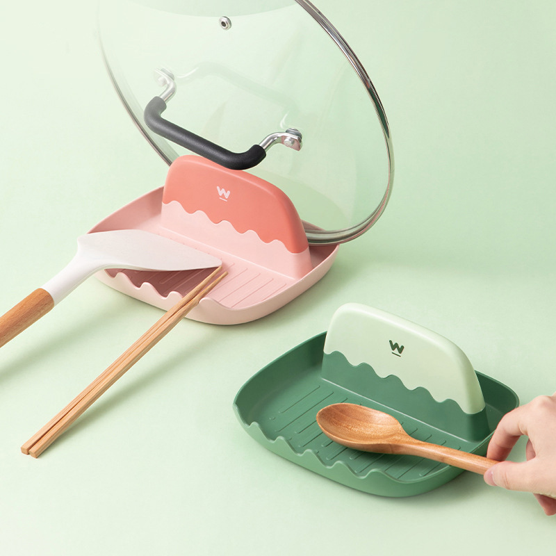 汤勺锅盖架创意锅铲架家用放锅盖砧板筷子收纳厨房置物架台面架子