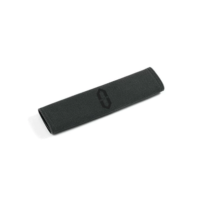 Seat belt shoulder pad lengthened safety belt shoulder strap - charcoal-black-punching-215cm-1-piece