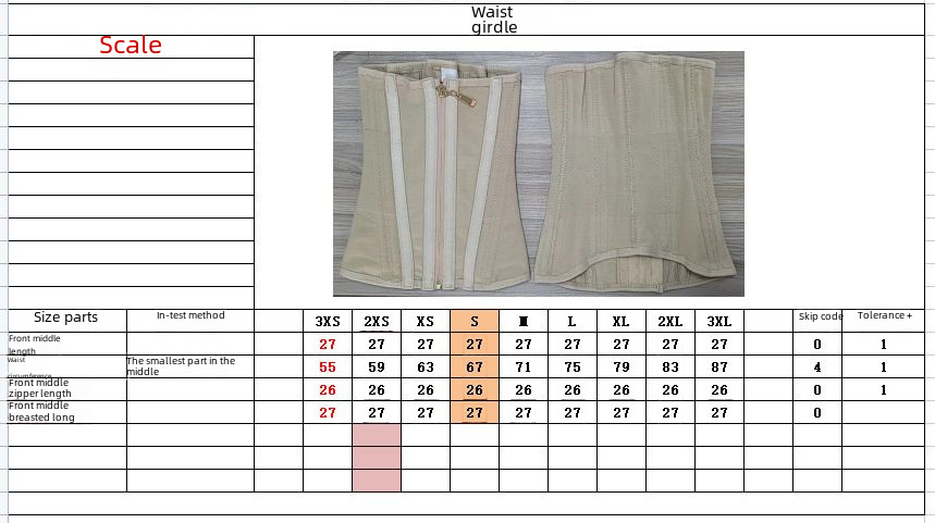 European and American style 15-bone high elastic mesh waist seal court belly contracting corset belt zipper breasted reinforcement outerwear corset