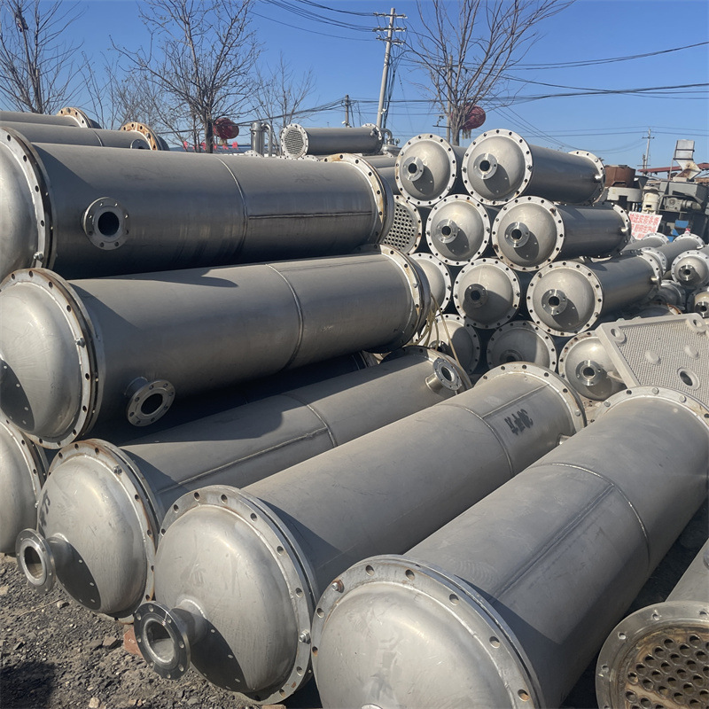 购销二手冷凝器  列管式真空换热设备  化工常压式换热设备