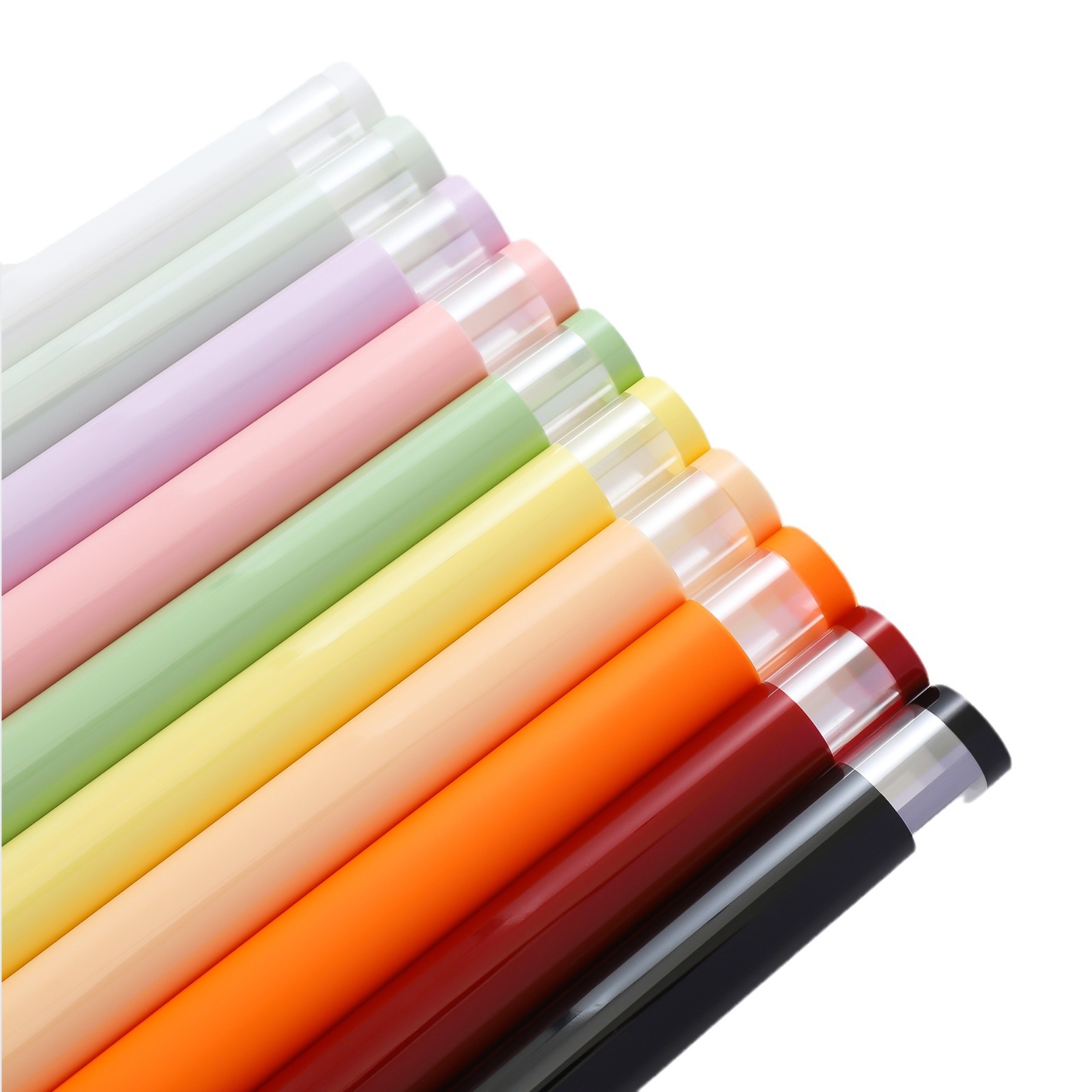 Lizhi Ran nuevo marco de celofán OPP transparente marco simple papel de embalaje de ramo floral impermeable simple