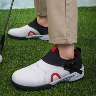 New Men's and Women's Outdoor Casual Shoes, Large Size Golf Shoes, Outdoor Sports Shoes, Buckle Golf Training Shoes