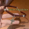 Красный (кожаный чокер)