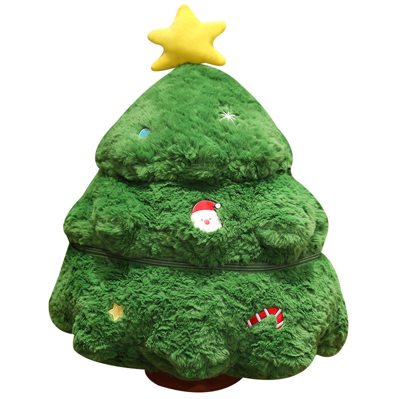 Papá Noel muñeca árbol de Navidad muñeca almohada juguetes de peluche muñeca alce niña regalos de Navidad