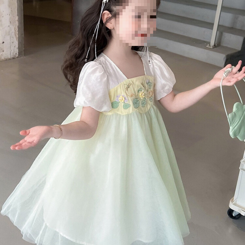 자수 드레스(가방 없음)