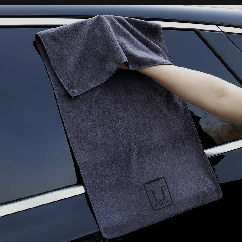 洗車専用タオル彫刻専用車のマークを厚くして吸水して毛を落とさずに車のガラスを清潔にして車のタオルを拭く|undefined