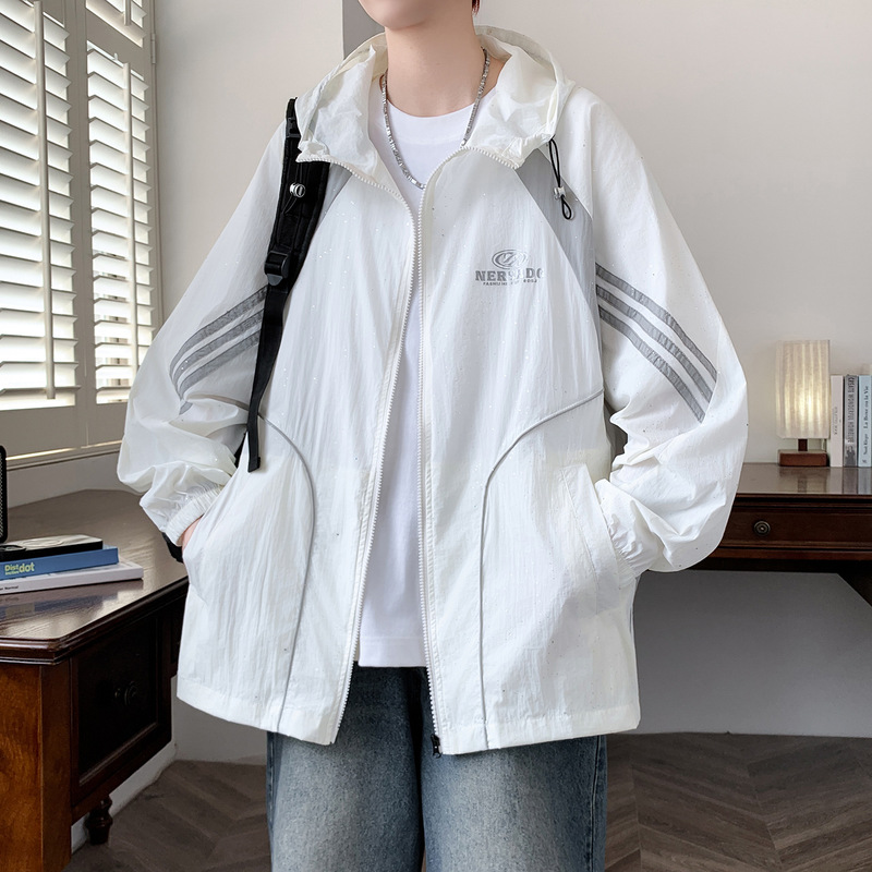 Sun Protection Clothing for Men 15 Years Old, Teenagers, Summer, Junior High School and High School Students, 16-Year-Old Trendy Breathable Lightweight Jacket for Men Sun Protection Clothing for Men 15 Years Old, Teenagers, Summer, Junior High School and High School Students, 16-Year-Old Trendy Breathable Lightweight Jacket for Men