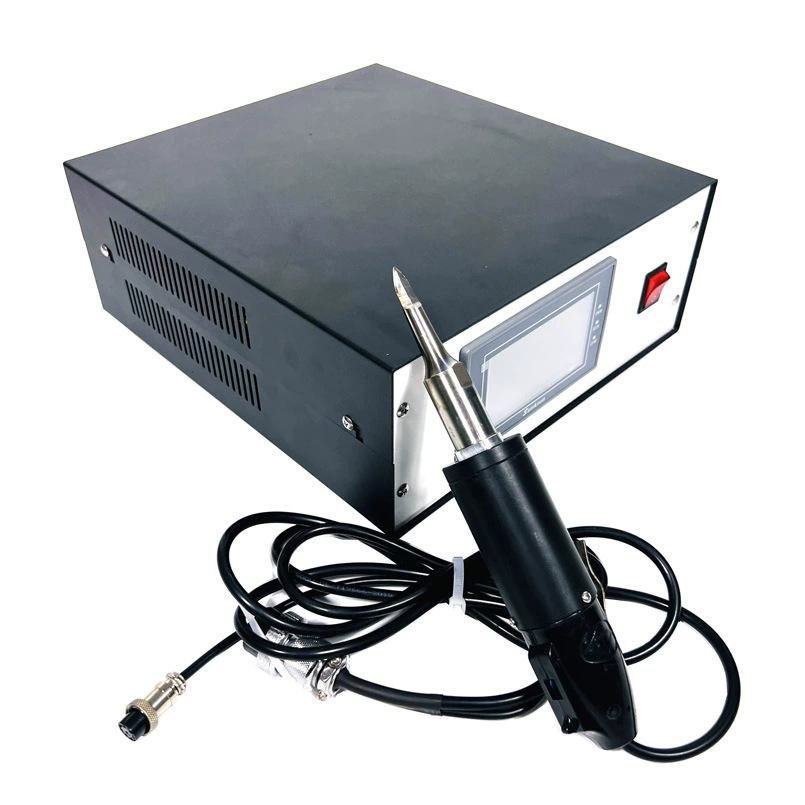 Портативный ультразвуковой резак ручной ультразвуковой нож пластиковый резина кожаная ткань алюминиевое волокно