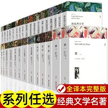 世界名著全套完整版 飘 战争与和平 经典文学初高中生课外阅读书