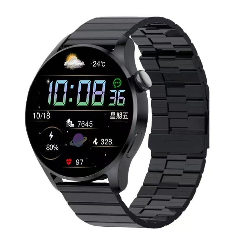 2025 Huaqiangbei New Watchgt8 Smart Sports Watch Bluetooth Call Heart Rate Monitoring Nfc