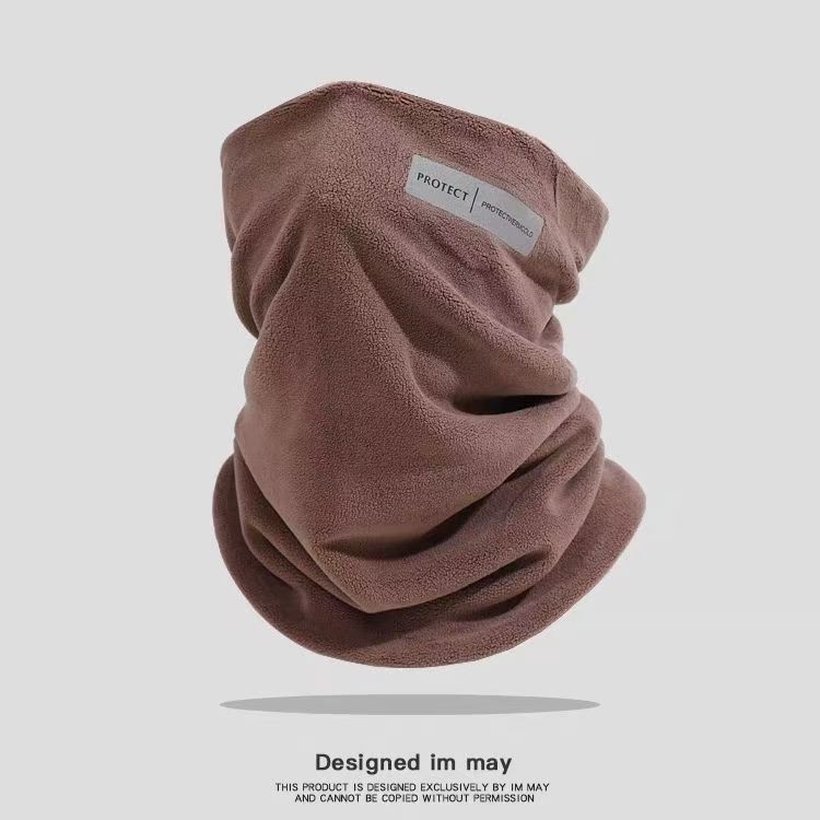 Máscara cálida a prueba de viento para ciclismo de otoño e invierno para hombres Funda multifuncional para cuello para exteriores con orejas colgantes Funda para cuello a prueba de frío Funda para cuello