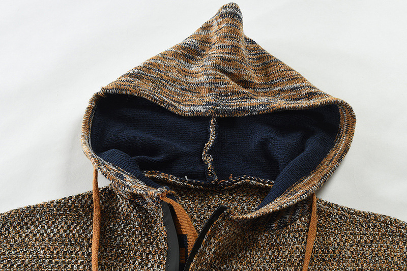 Styl 2023 spersonalizowany i modny codzienny swobodny koreański sweter męski z kapturem_voghion.com