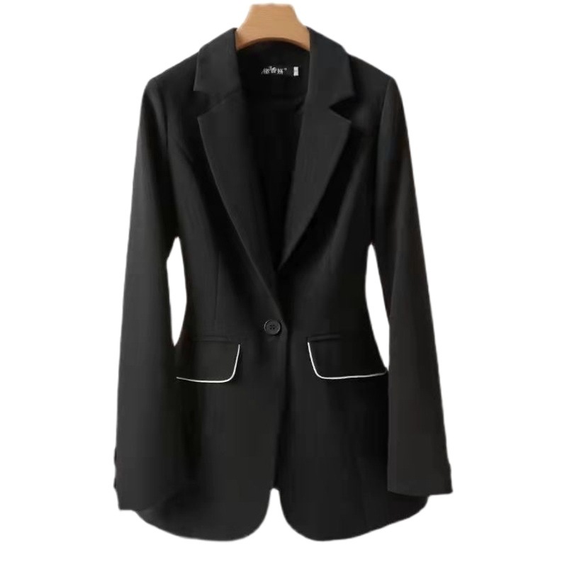 Saco Blazer de Vestir para Mujer de Poliéster con Corte Ajustado para Oficina