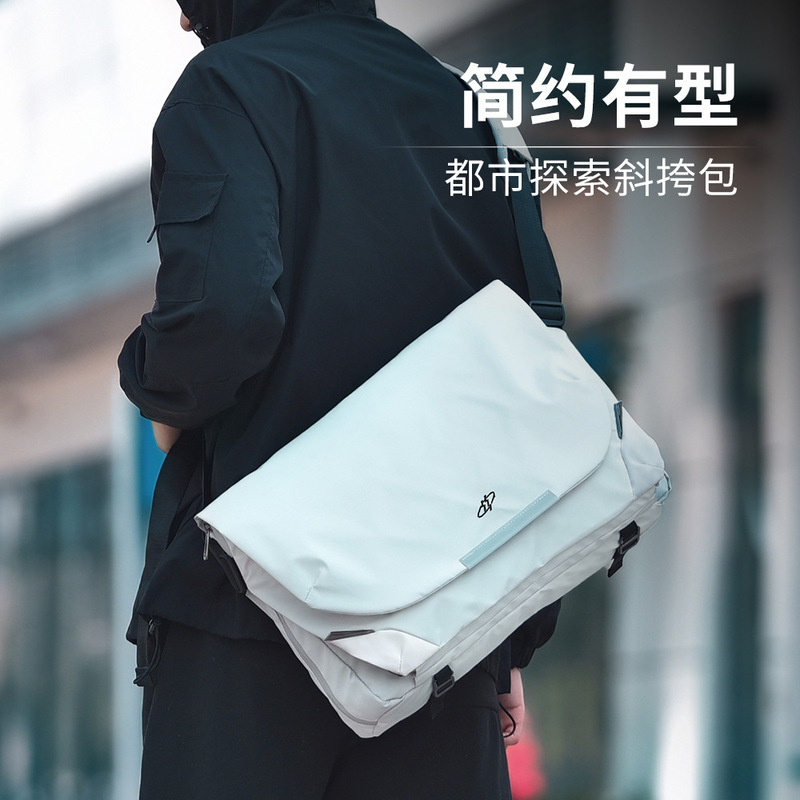 Explore the Starry Sky Apollo X1 Magnetic Buckle Crossbody Bag Men's Shoulder Bag Cycling Backpack Functional Messenger Computer Bag