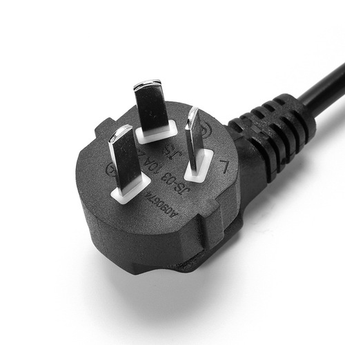 3C certified national standard three plug cord safety product suffix high power rice cooker monitor computer AC power cord