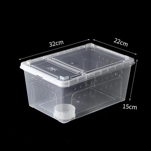 Insect Breeding Box Pet Cage Live Animal Silkworm Spiders Horned Frog Snakes Lizards Snails Pet Snake Insects Turtle Tank