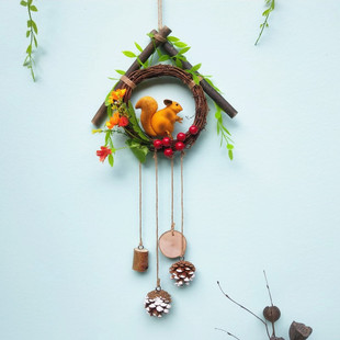 Wreath Decoration Wall Hanging Wall Hanging Living Room Room Wall Hanging Wall Decoration Interior Accessories Creative Shigui