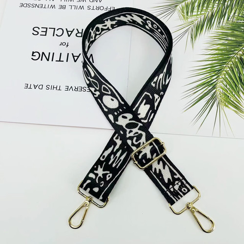 New Adjustable Color Shoulder Strap Accessories Colorful One Shoulder Crossbody Bag Strap Women’s Bag Replacement Bag Strap