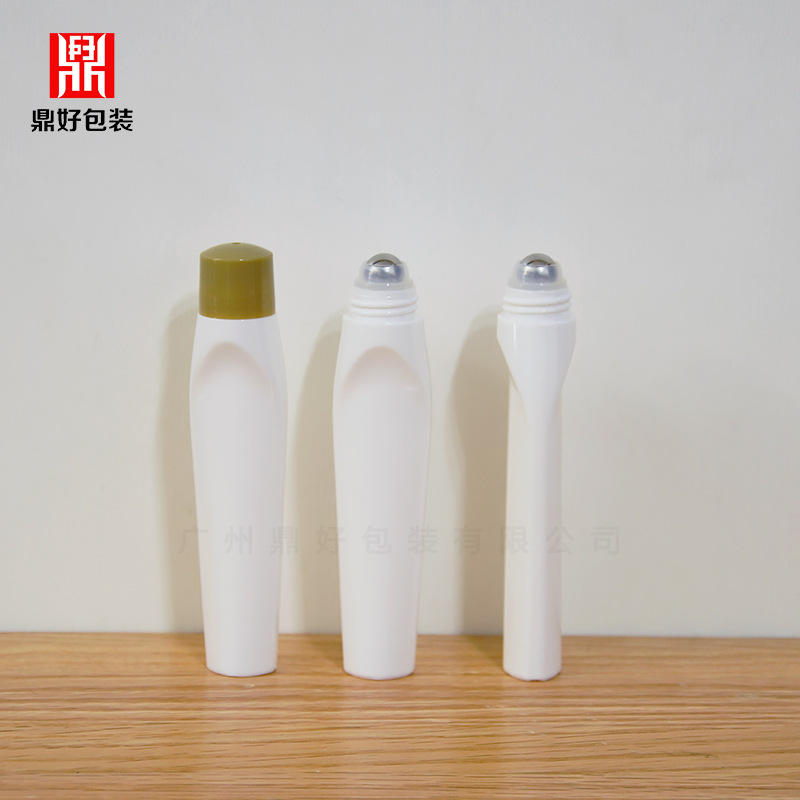 高档PETG眼霜瓶15ML17ML精华液 走珠瓶 肌底液涂抹塑料瓶带钢珠