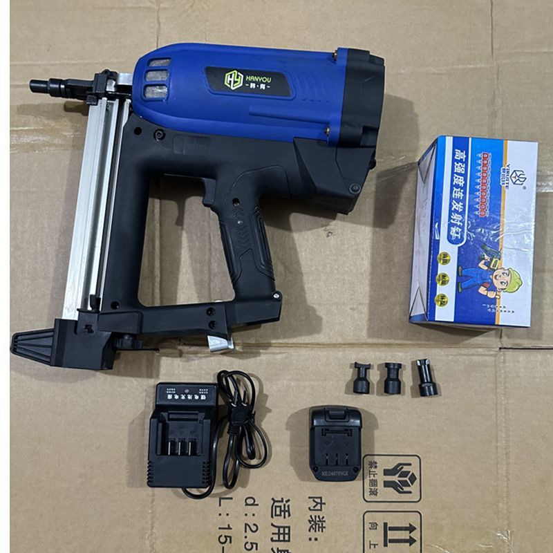 多功能瓦斯枪钉枪气钉枪钢钉枪水电门窗吊顶专用打钉枪抢电动钉枪