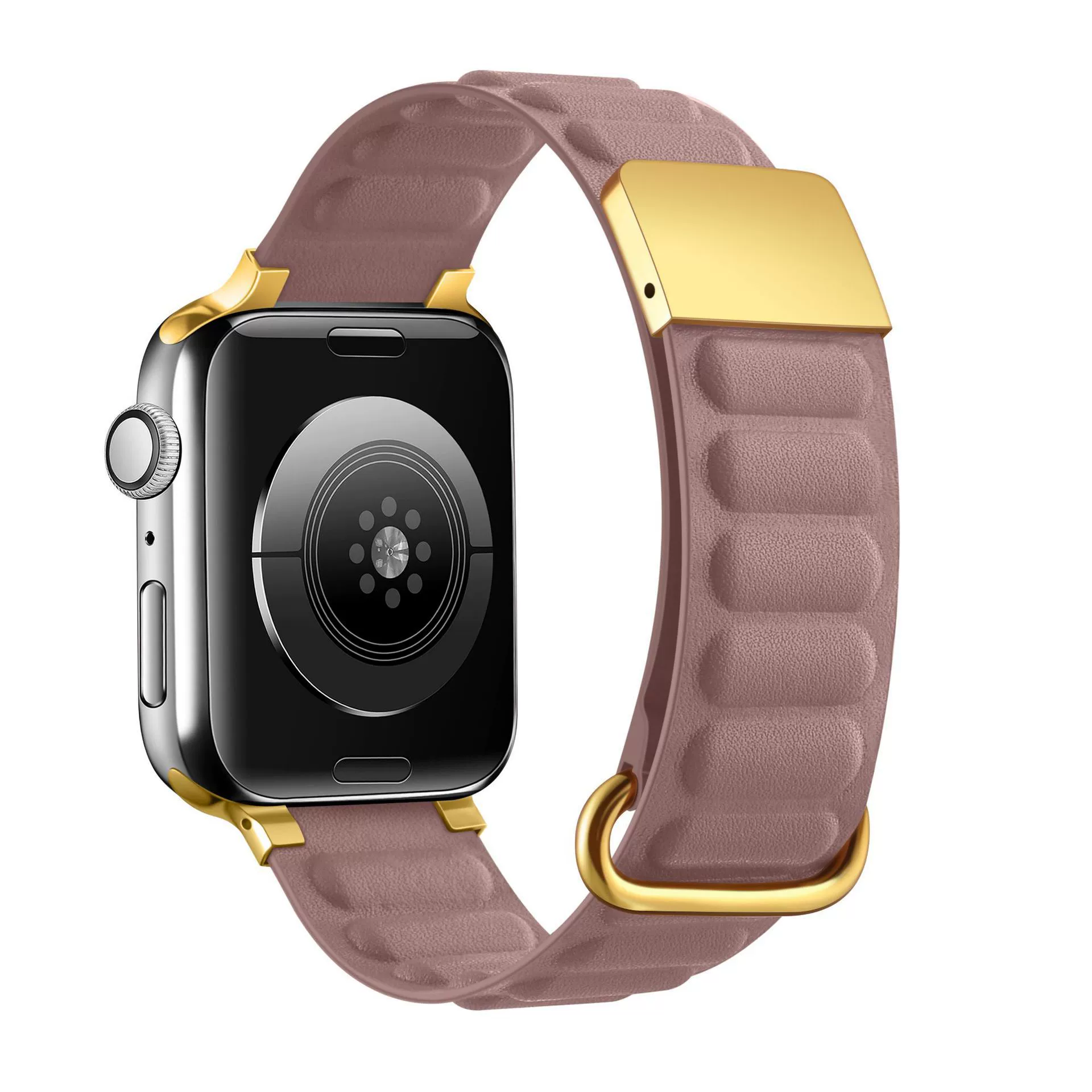 Подходит для часов Apple 5678 поколения с магнитным присоской. Ремешок с магнитной присоской для Apple Watch второго поколения с защитой от застегивания.