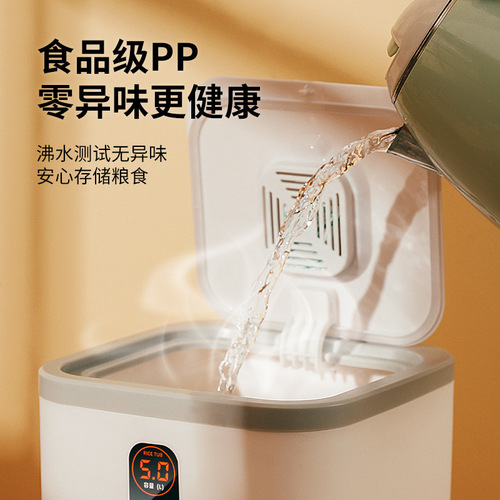 Pet food storage bucket Japanese simple sealed dog food and cat food bucket large capacity snack storage sealed can supplies wholesale