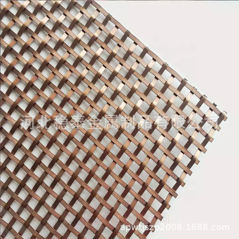 厂家供应不锈钢装饰网、不锈钢帘子网