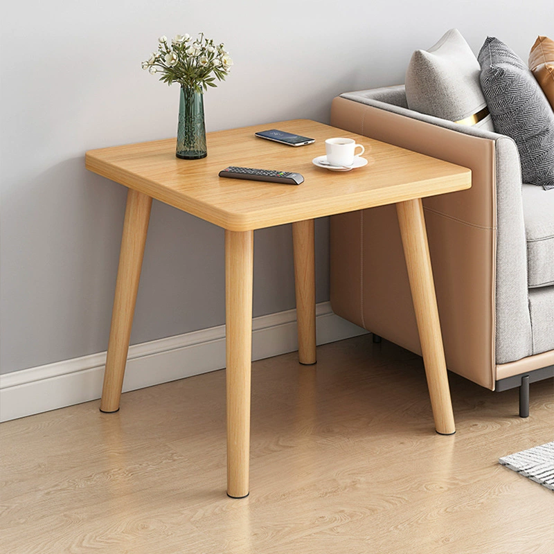 Журнальный столик для гостиной, простой маленький столик, прикроватная стойка для хранения, аренда небольшой квартиры, компьютерный столик, приставной столик, прикроватная тумбочка